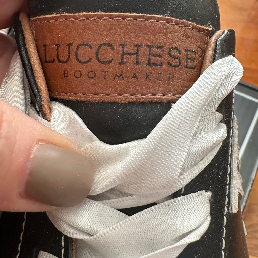 LUCCHESE Black and White WOMENS Sneakers - Picture 9 of 9